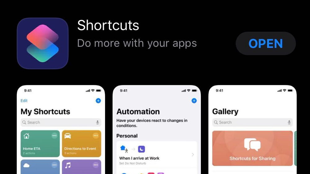 shortcuts