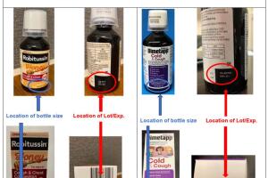 More detail about cough syrup recall