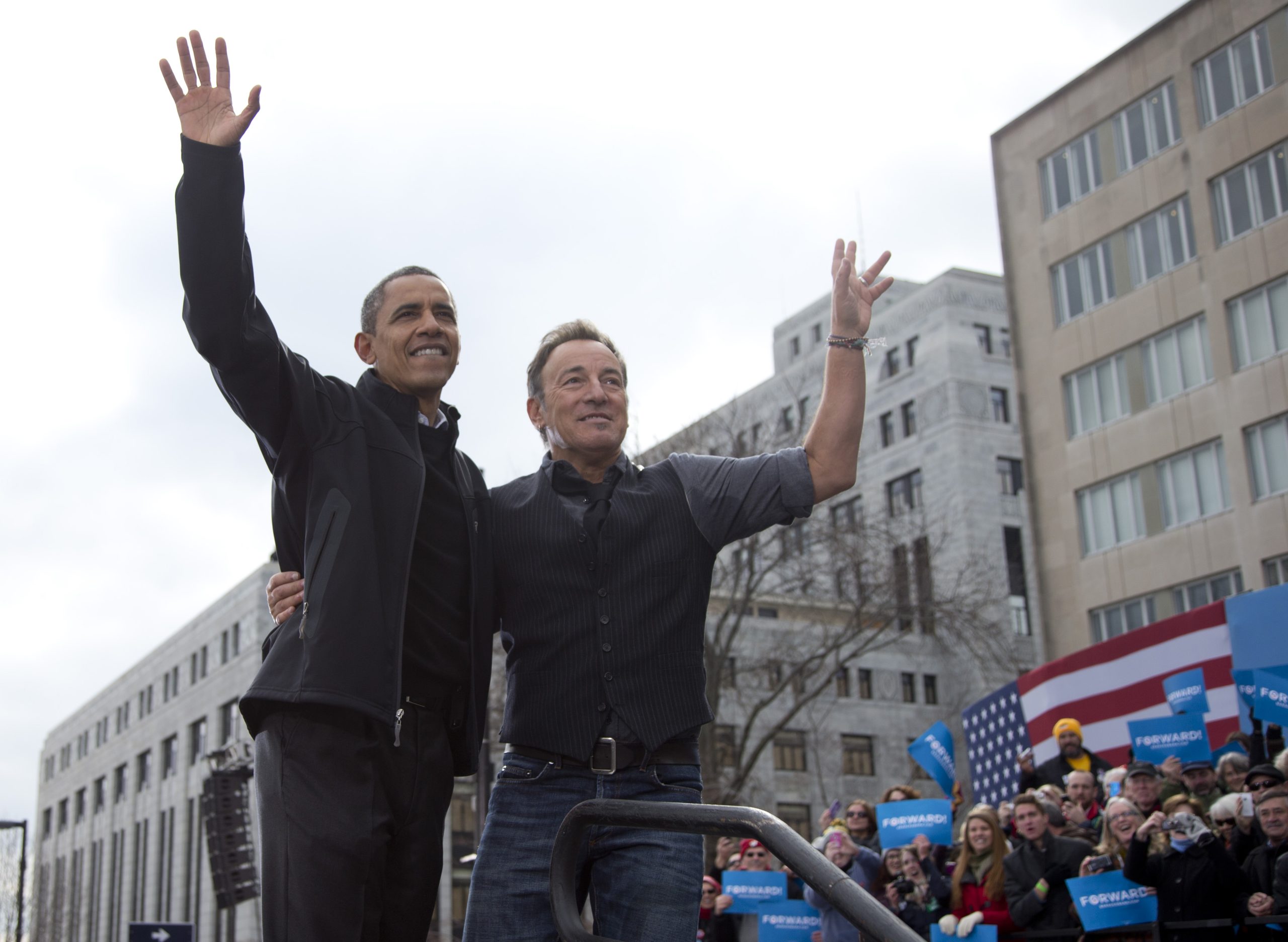 Barack Obama, Bruce Springsteen