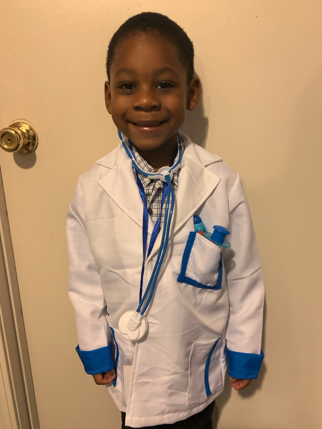 Daycare Kids Dress Up for Black History Month