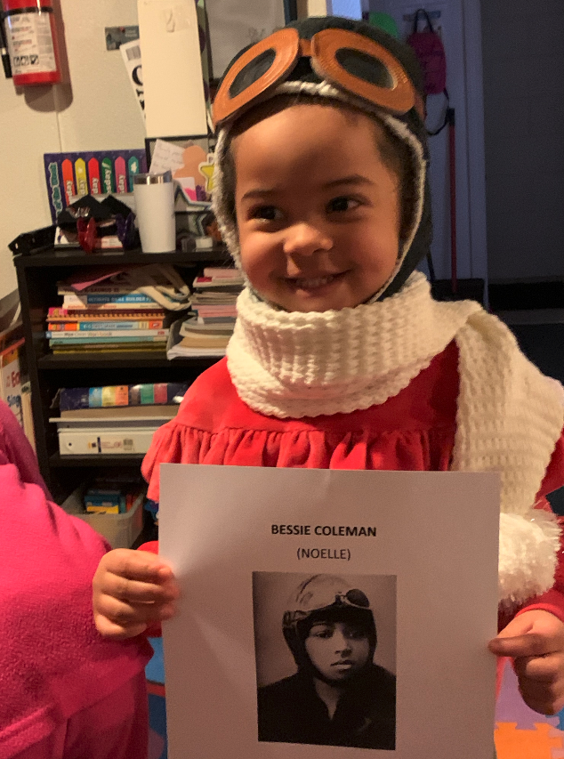 Daycare Kids Dress Up for Black History Month