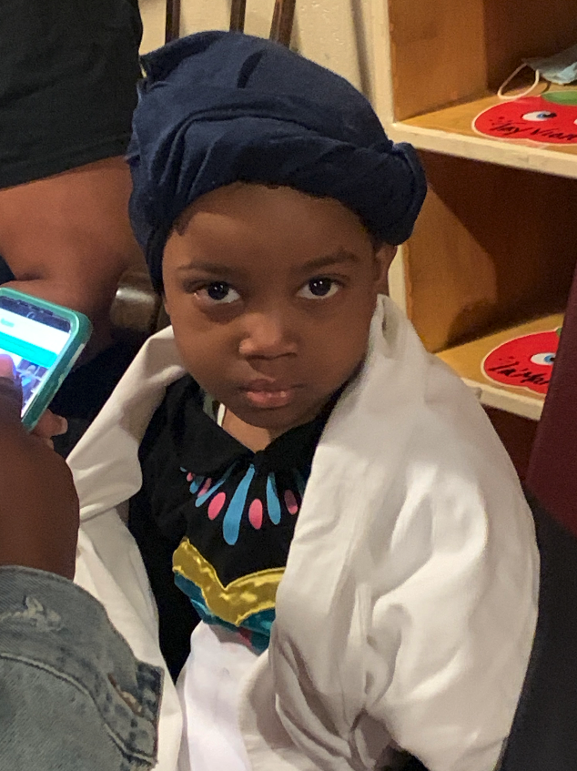 Daycare Kids Dress Up for Black History Month