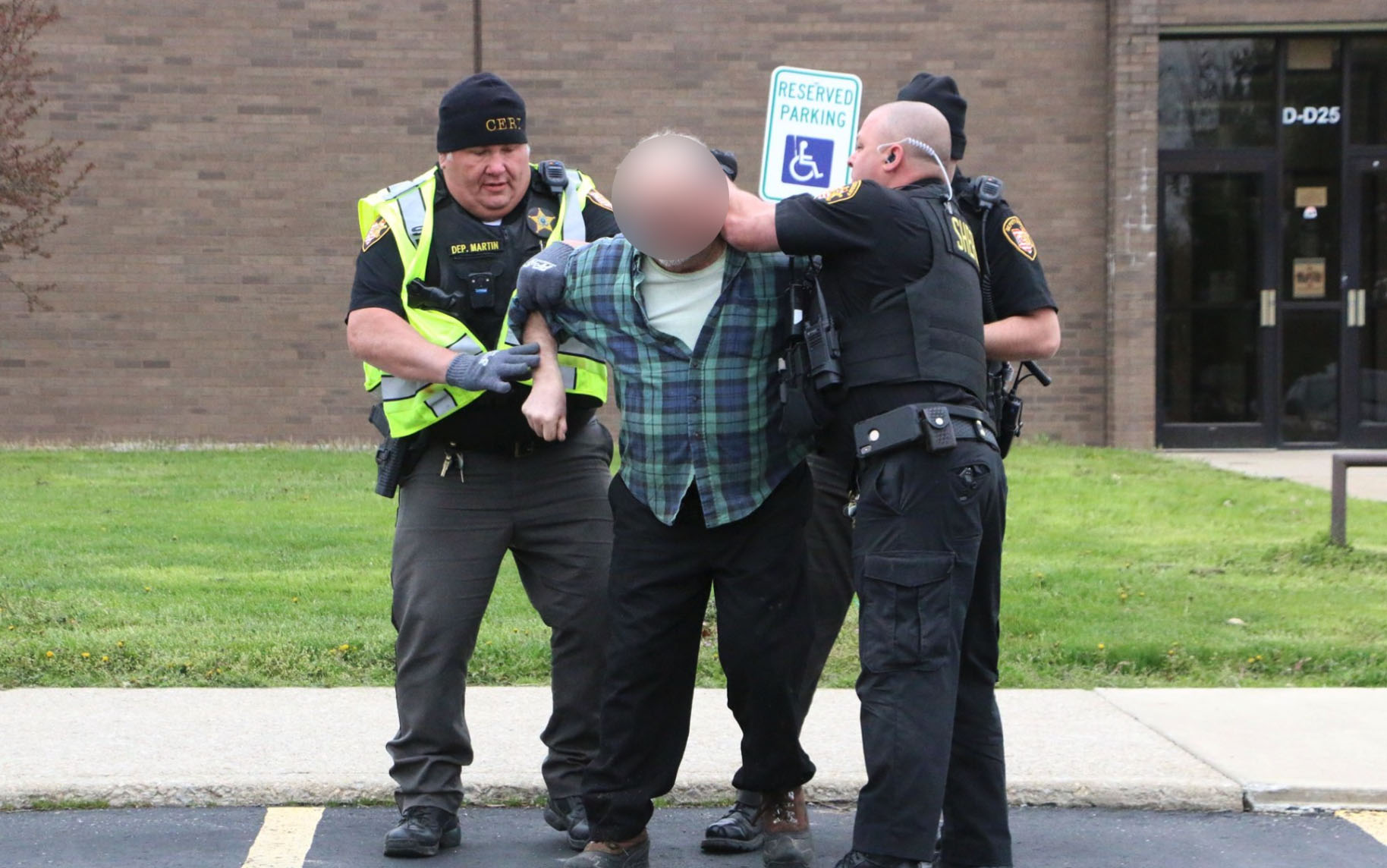 West Holmes mock dui crash arrest 