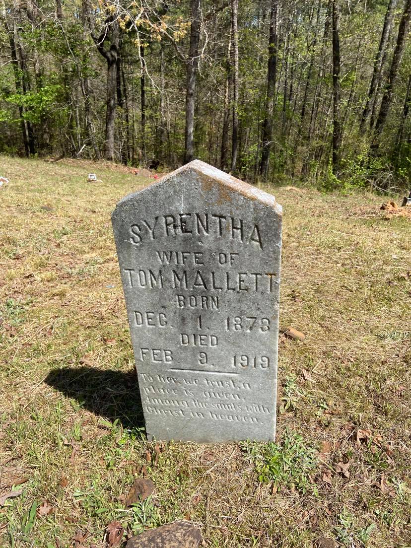 Angela Mallet's oldest known relative