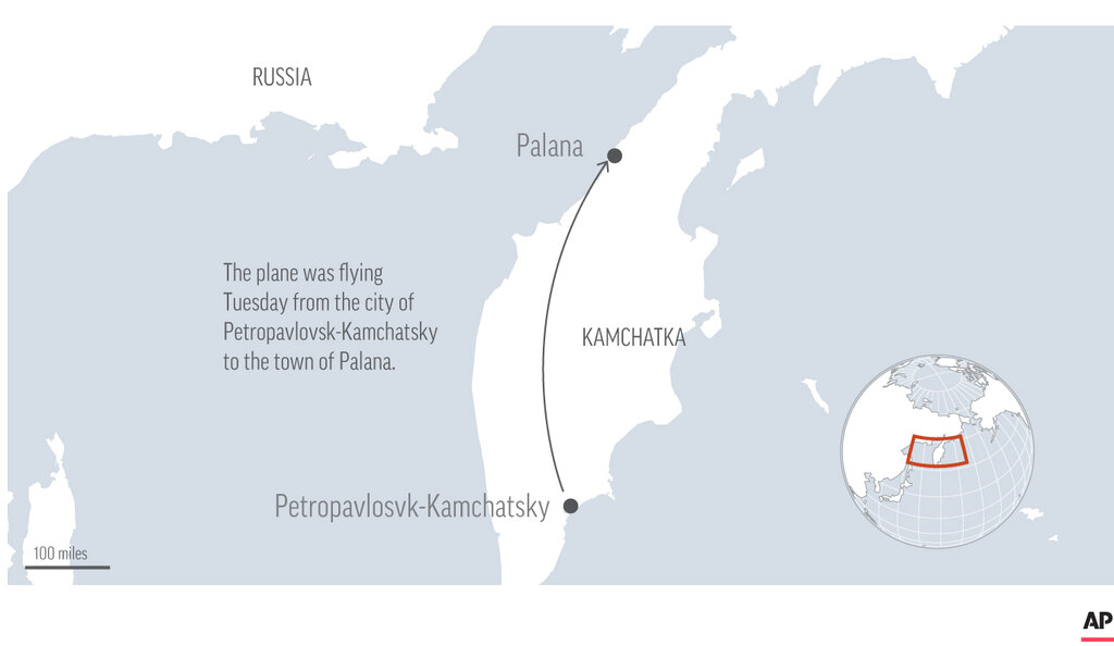 Russia Plane Crash graphic