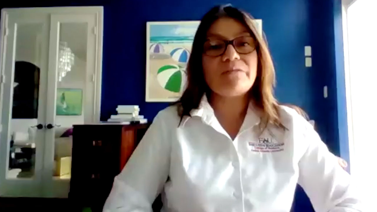 Sofia Johan, an associate professor of finance at Florida Atlantic University