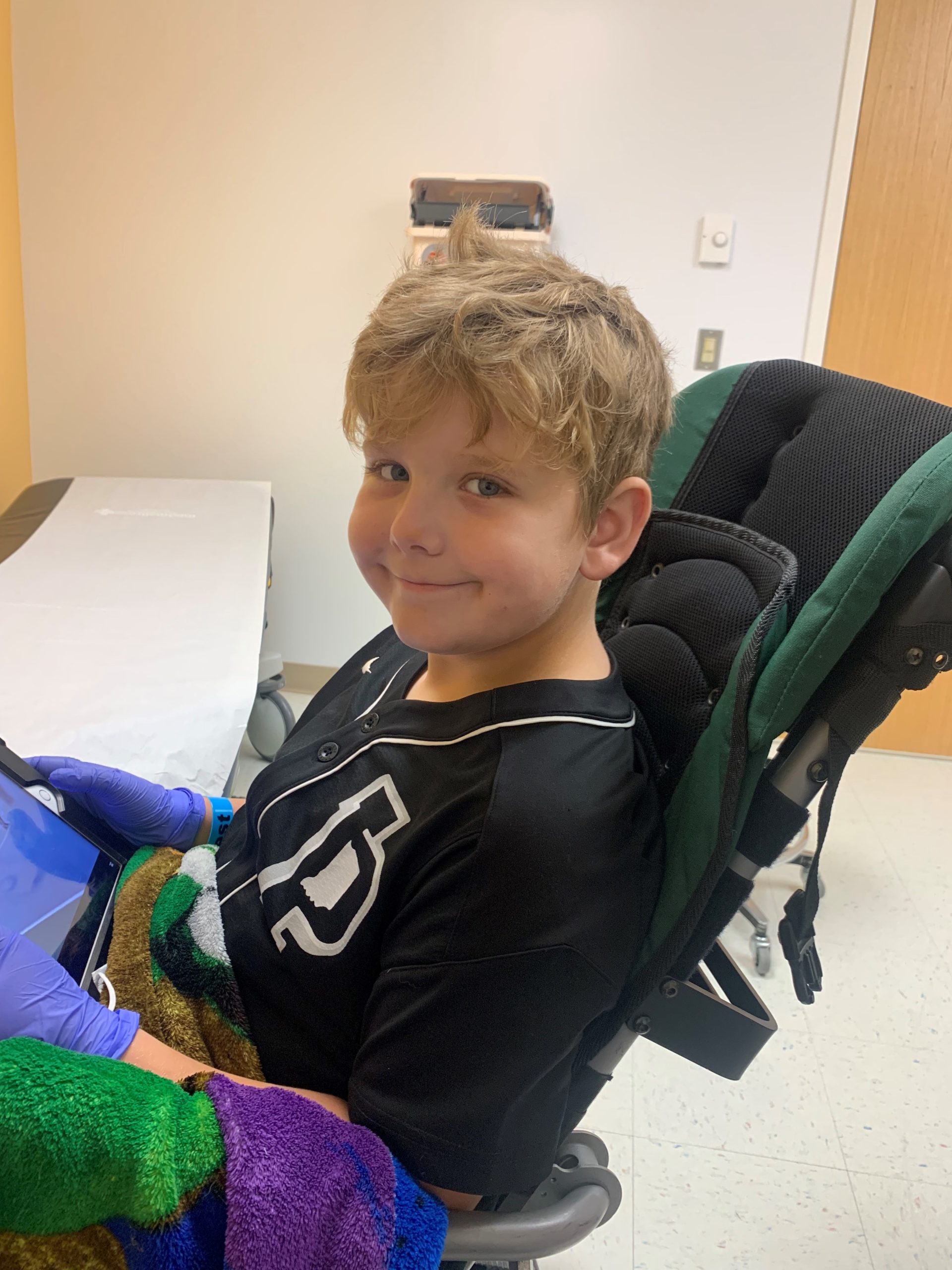 Maddox O'Connor, 10, is a student at Fall Creek Intermediate School.  His mother Shawn filed complaints with both the federal and state departments of education to address problems with Maddox's education.