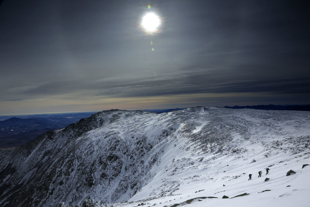 APTOPIX New Hampshire Daily Life Winter Solstice
