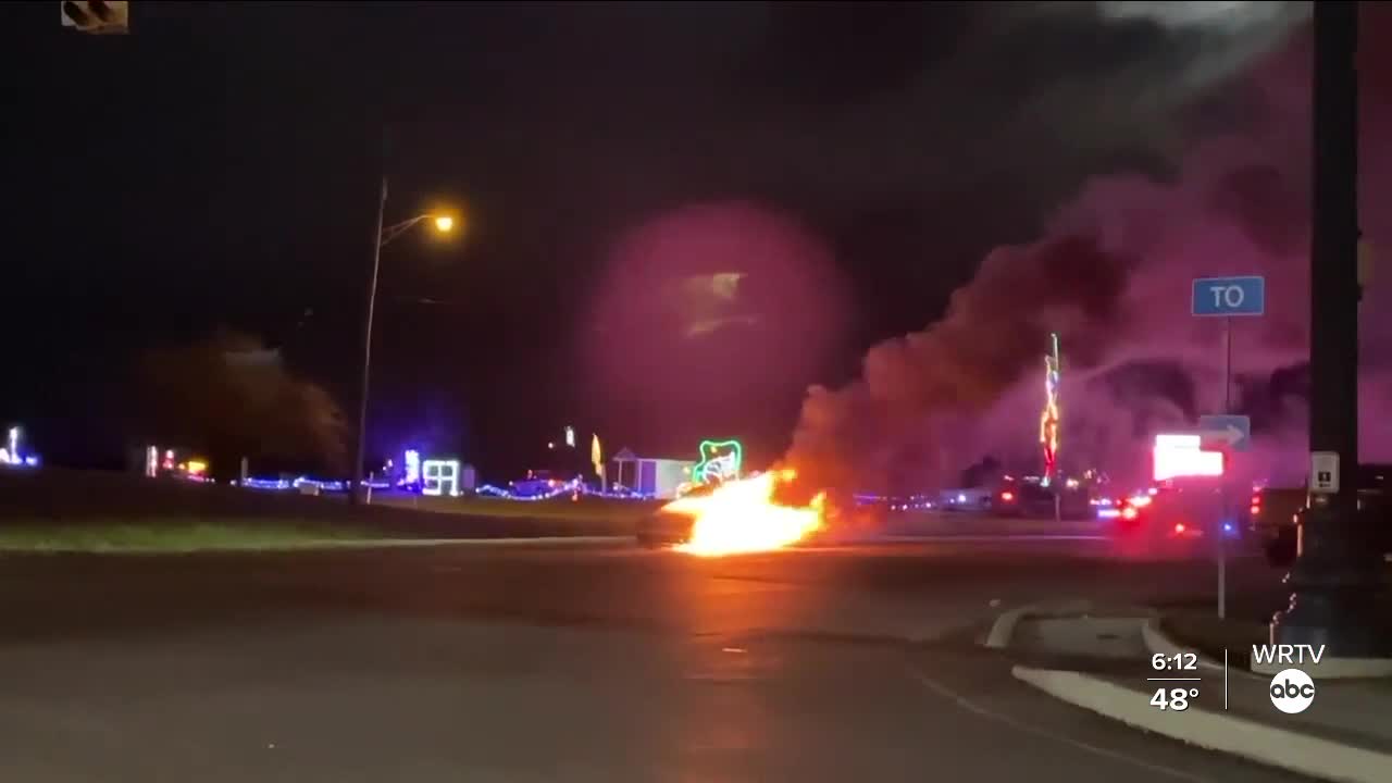 angela sterling car fire