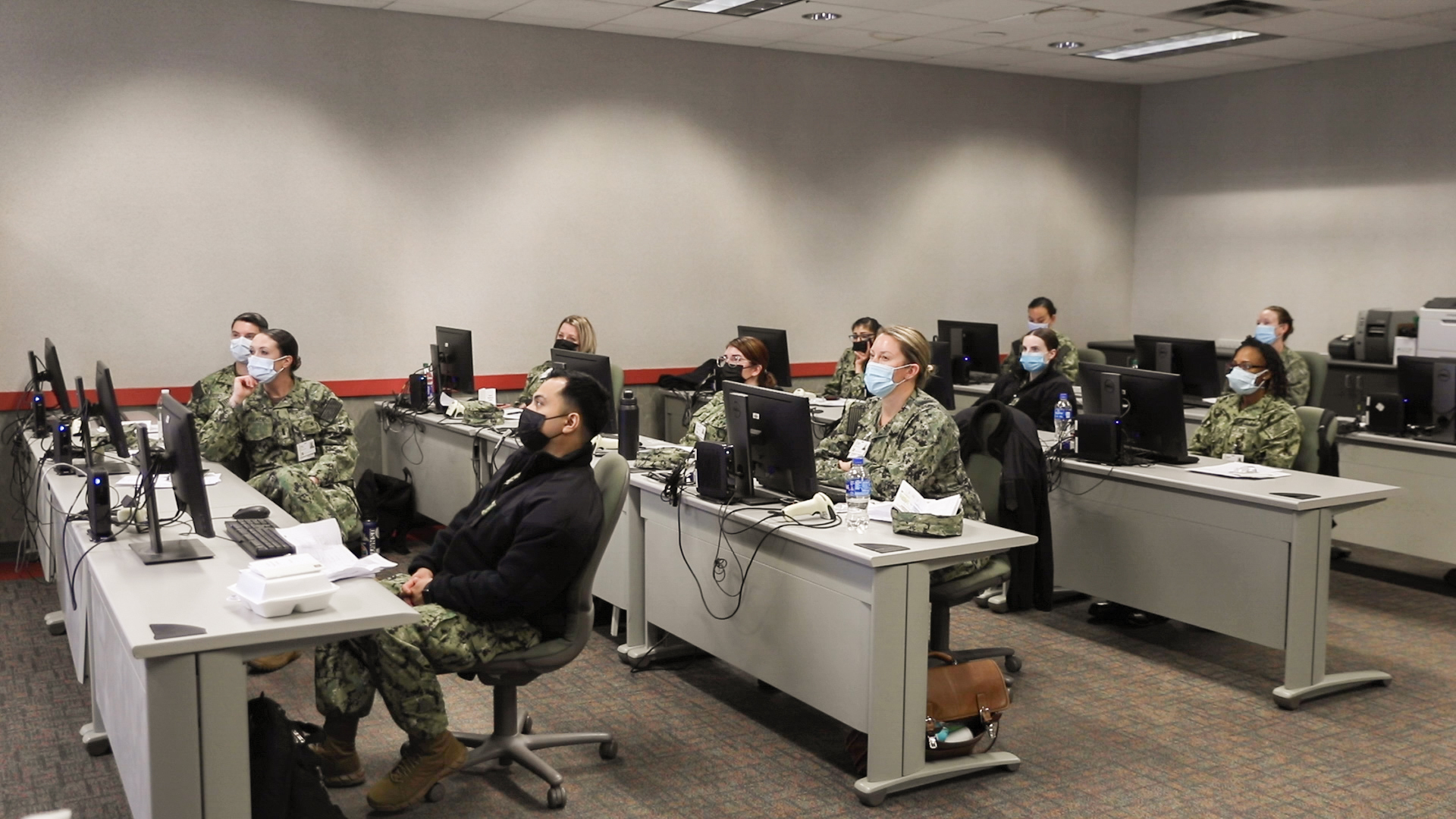 Department of Defense Medical Response Team in Indiana to alleviate COVID strain on hospital staff