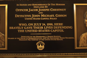 Remembering Detective John Michael Gibson and Officer Jacob Joseph Chestnut / SOURCE: USCP