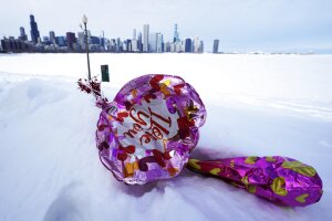 Virus Outbreak Illinois Valentines Day