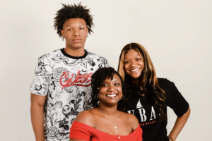 Shealtiel Jordan with her kids