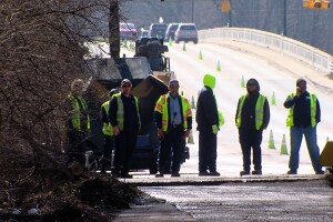 DPW working to fill potholes