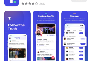 Truth Social/ Apple App Store/ TMTG