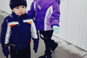 Shiera's two children.