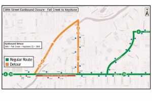 Purple Line Detour
