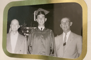 Bill Kearns with his grandfather and father