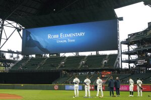 Texas-School-Shooting-Sports-Reax Athletics Mariners Baseball