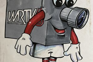 WRTV mascot Cameron