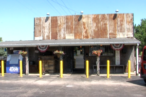 rusted silo bbq front