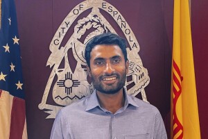 This undated photo released by the City of Española shows Muhammad Afzaal Hussain, 27, a planning and land use director who was killed in Albuquerque, N.M., on Aug. 1, 2022. Hussain is one of four victims in a series of killings of Muslim men in New Mexico's largest city as the deaths sent ripples of fear through the religious community nationwide. (City of Española via AP)