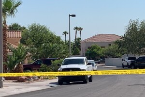 Vehicle parked at Telles home