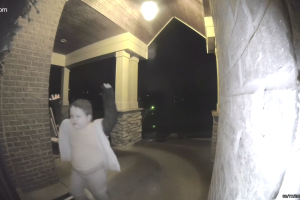 Ring footage of Thomas Adkins Colerain
