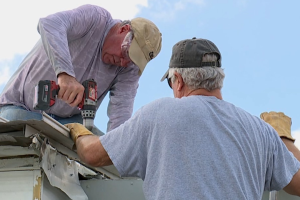 About 85 percent of mobile homes in this community were damaged by Hurricane Ianng