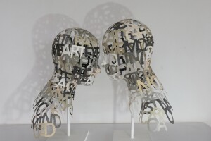 Dialog I © Miriam Londoño, Handmade paper sculpture.jpg