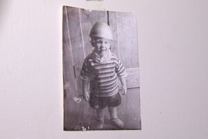 Joe Allen as a child