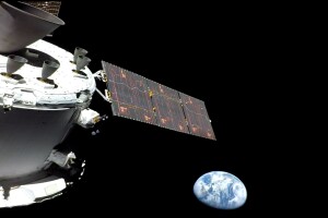 Coverage of the imagery and views received from the Orion spacecraft on Nov. 16 following liftoff of Orion atop the Space Launch System from the Kennedy Space Center in Florida just hours before. Orion is completing a 25-day test flight of all key systems as part of Artemis I mission.