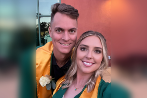 Couple gets married, graduates from University of South Florida in same day