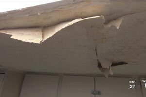 berkley commons ceiling falling in