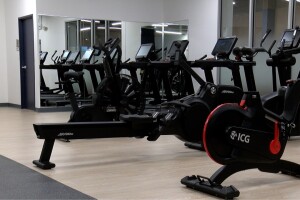 Gym inside the pyramids