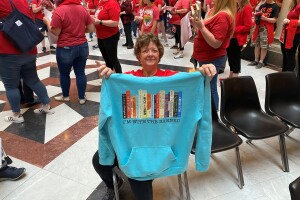 Teachers protest