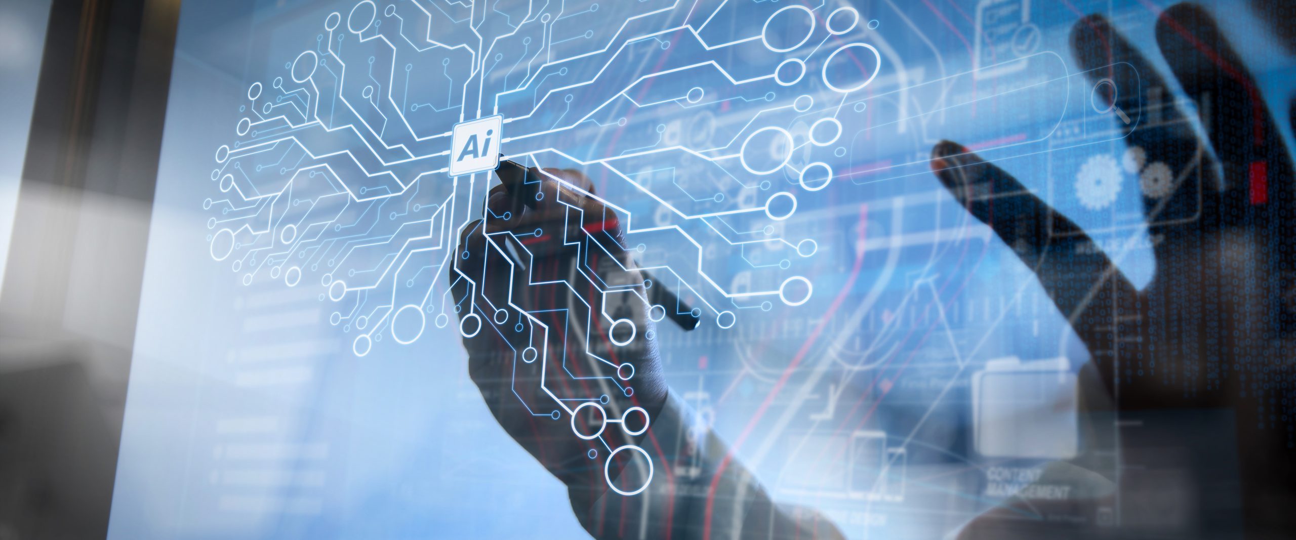 Artificial,Intelligence,(ai),machine,Learning,With,Data,Mining,Technology,On,Virtual