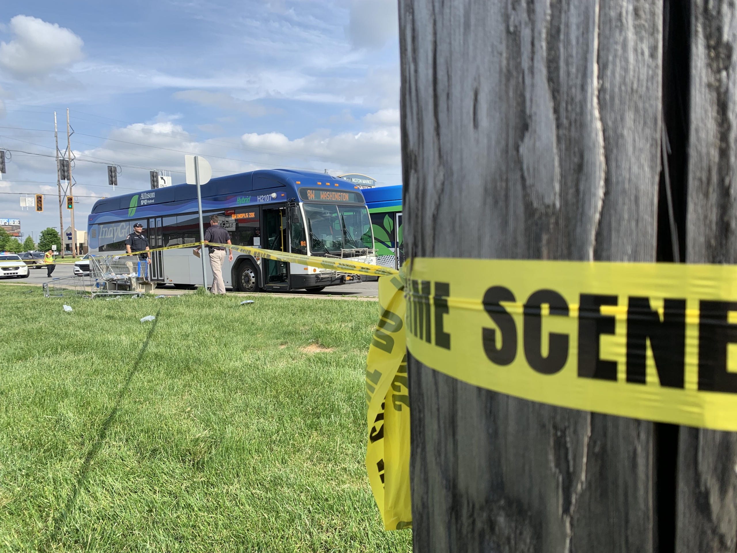 Woman pinned under IndyGo bus was chasing after it