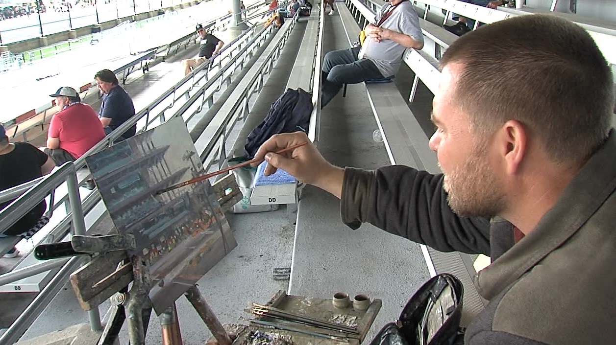Justin Vining at IMS