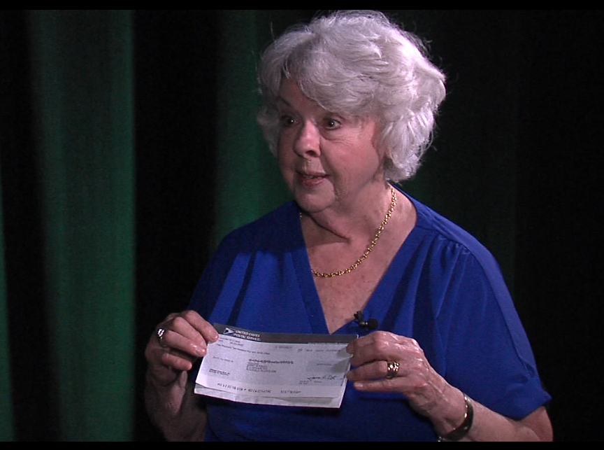 A Rockville woman finally received a check for $1,204.15 following a WRTV Investigation into how her wedding ring got lost in the mail.

