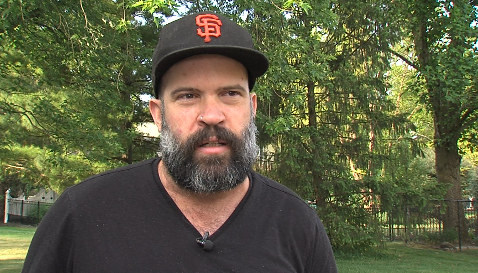 A Westfield father, Mark Brown, is raising concerns about a bad smell near his son’s school.