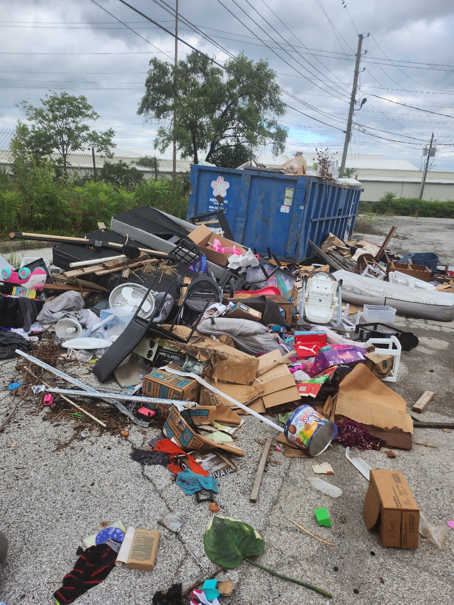 Illegal dumping