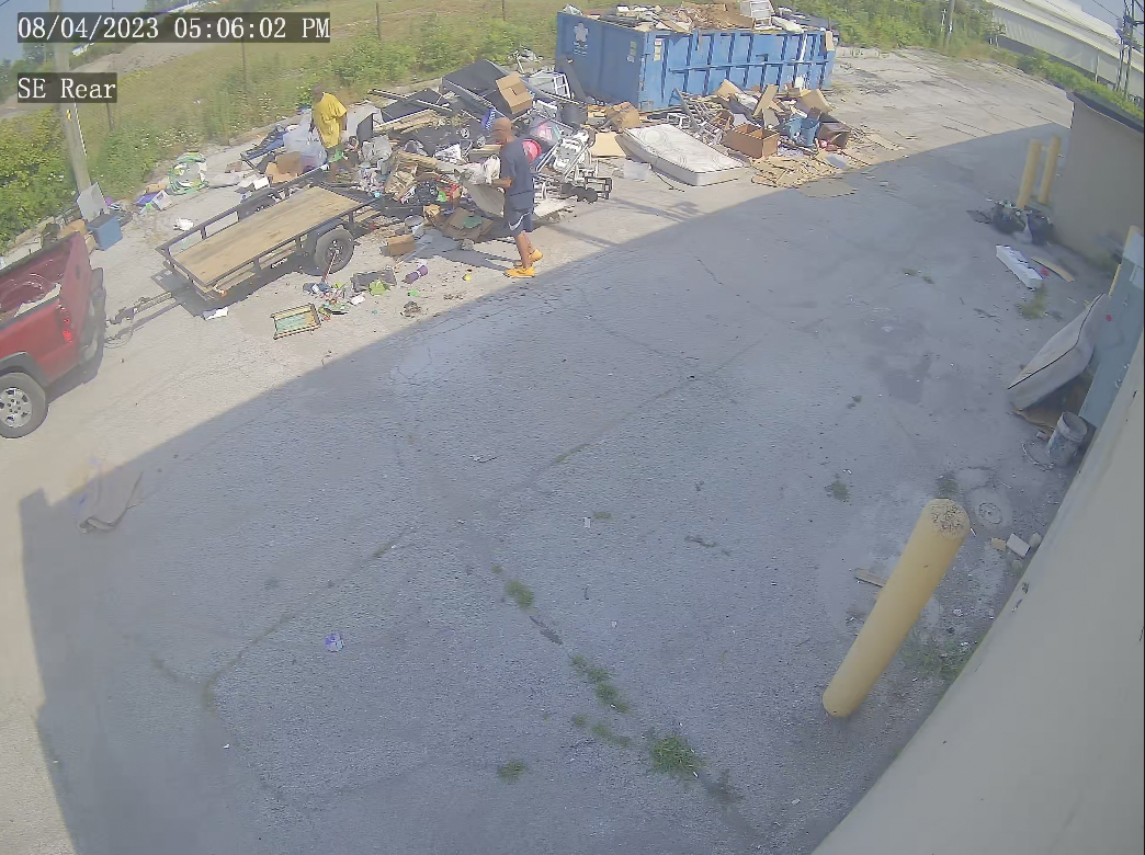 Security footage