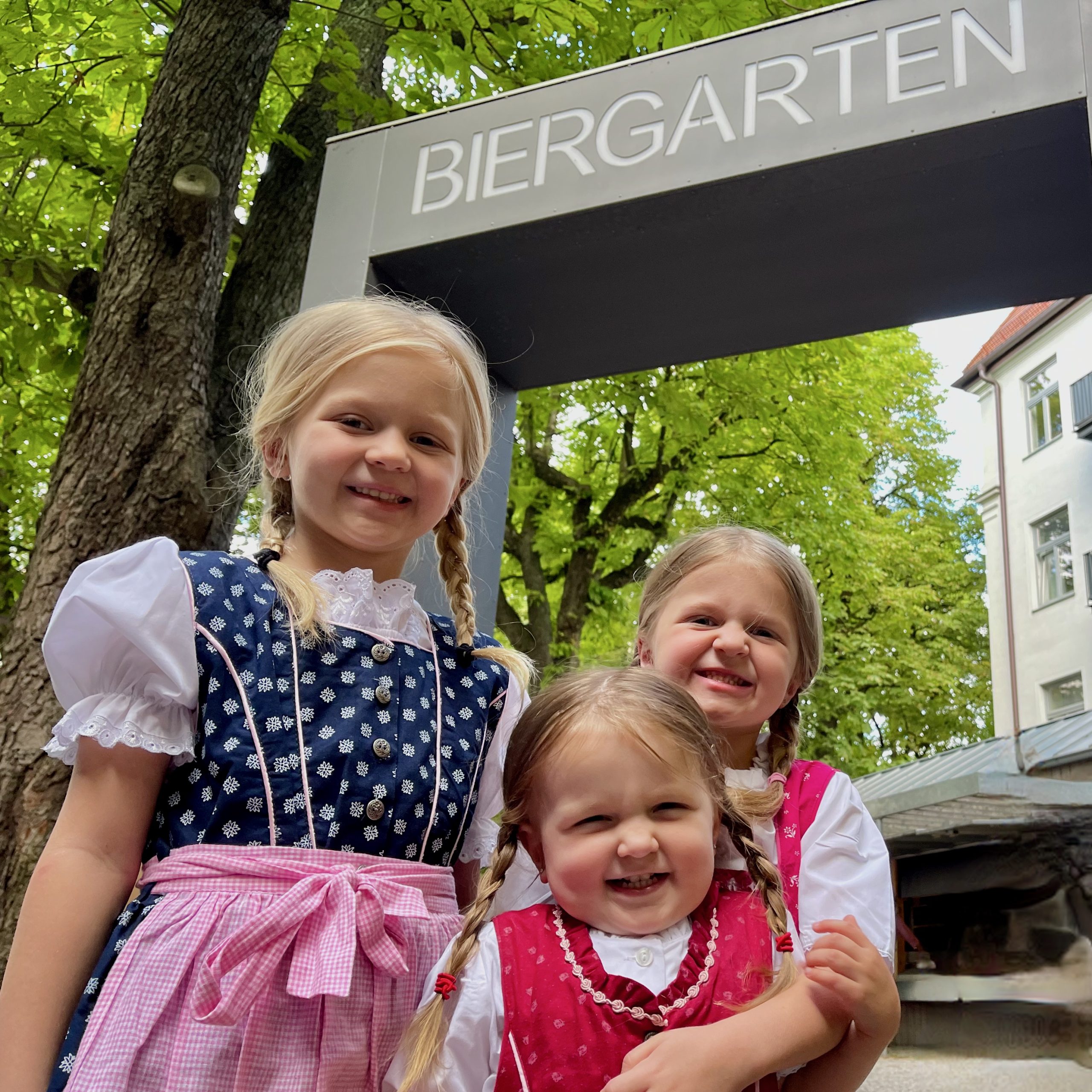 The Clarkson daughters in Germany