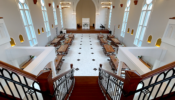 New grand staircase