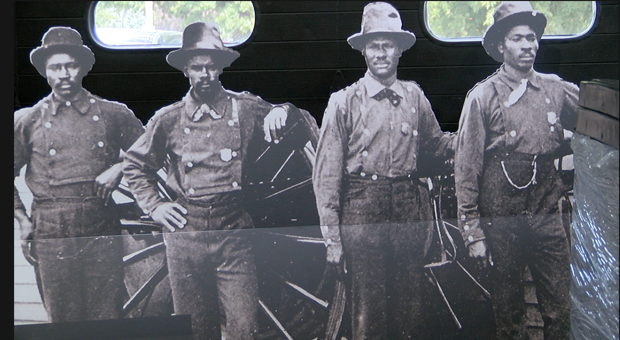 black firefighter museum