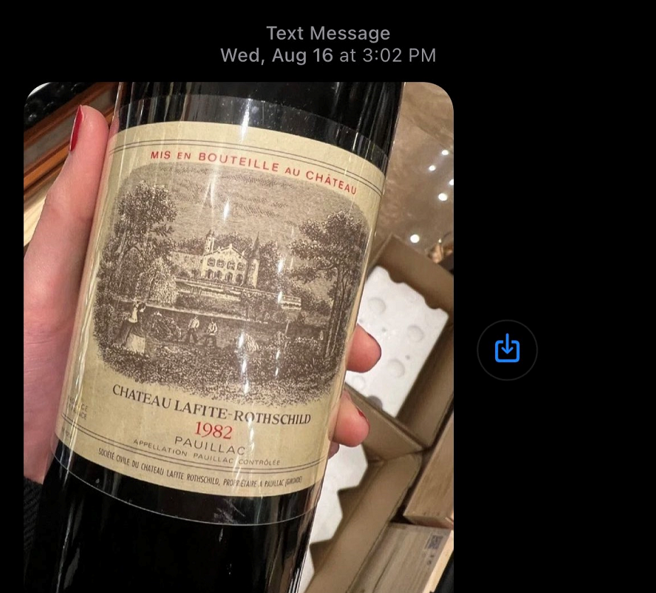 Staci Stickovich received a text message of a bottle of wine. It's a growing scam aimed at stealing your identity or your personal information.