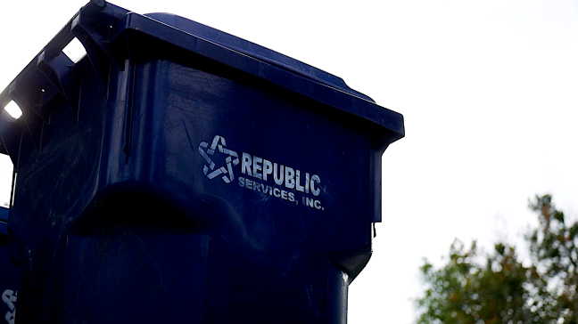 Danny works for Republic Services in Indianapolis 