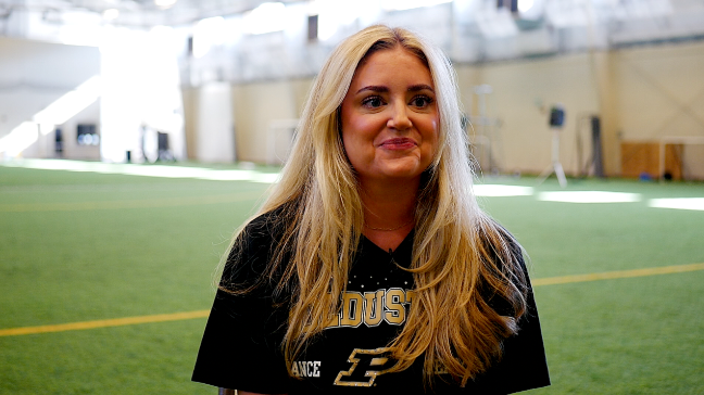 Coach Natalie Hess and the Golduster Dance Team 
