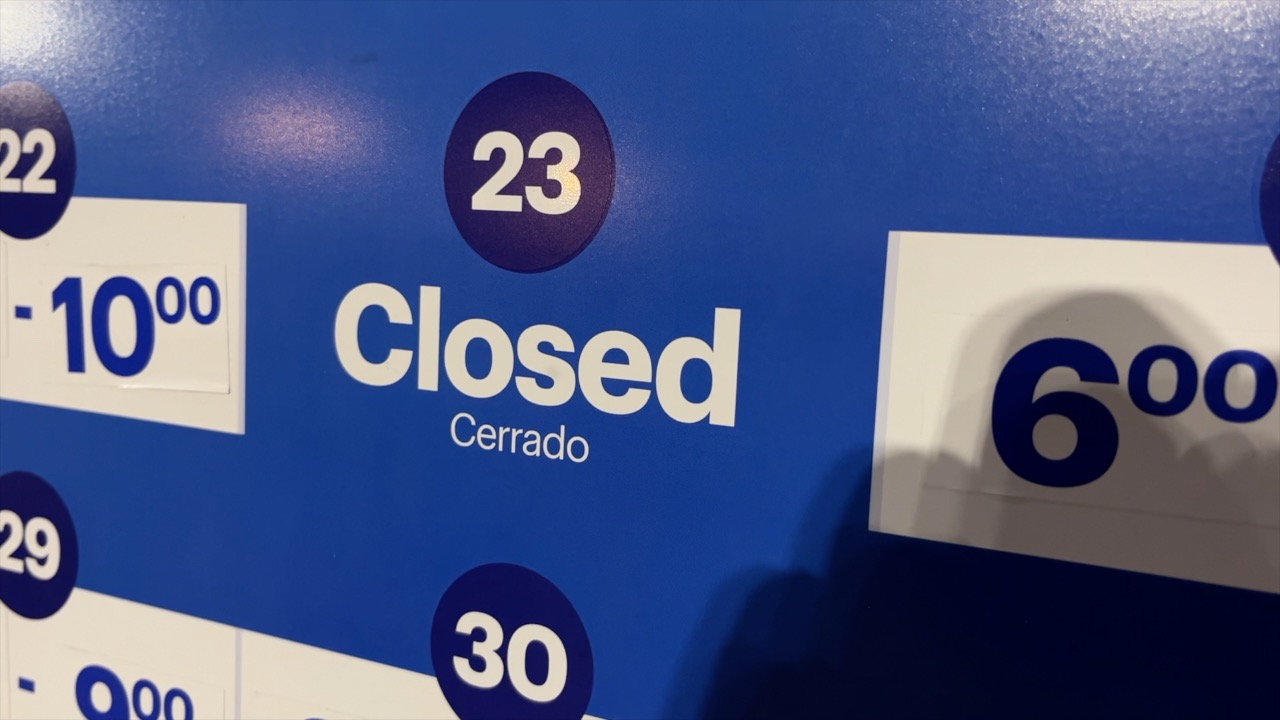 Stores closed on Thanksgiving